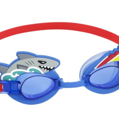 Detské plavecké okuliare žralok, modré