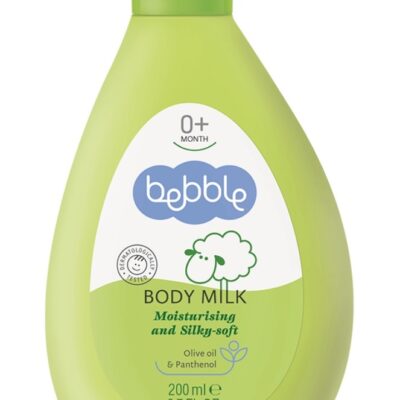 Detské telové mlieko 200ml, harmanček