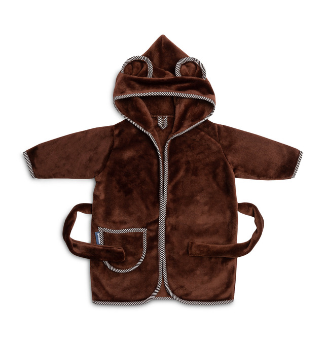 Detský župan, župan Medvedík - hnedý