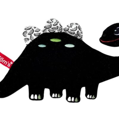 Dinosaurus šuštiaca kontrastná hračka, zmyslová hračka