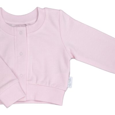 Dojčenské bolerko Nicol, Paula - růžové, veľ. 104