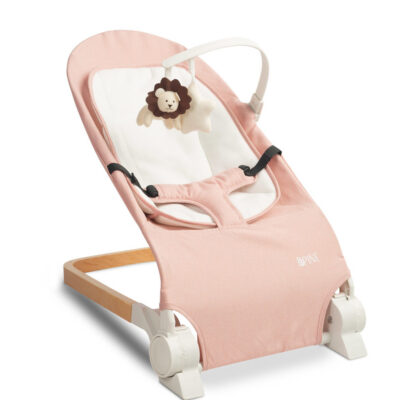 Dojčenské lehátko, ergonomické Pine - ružové