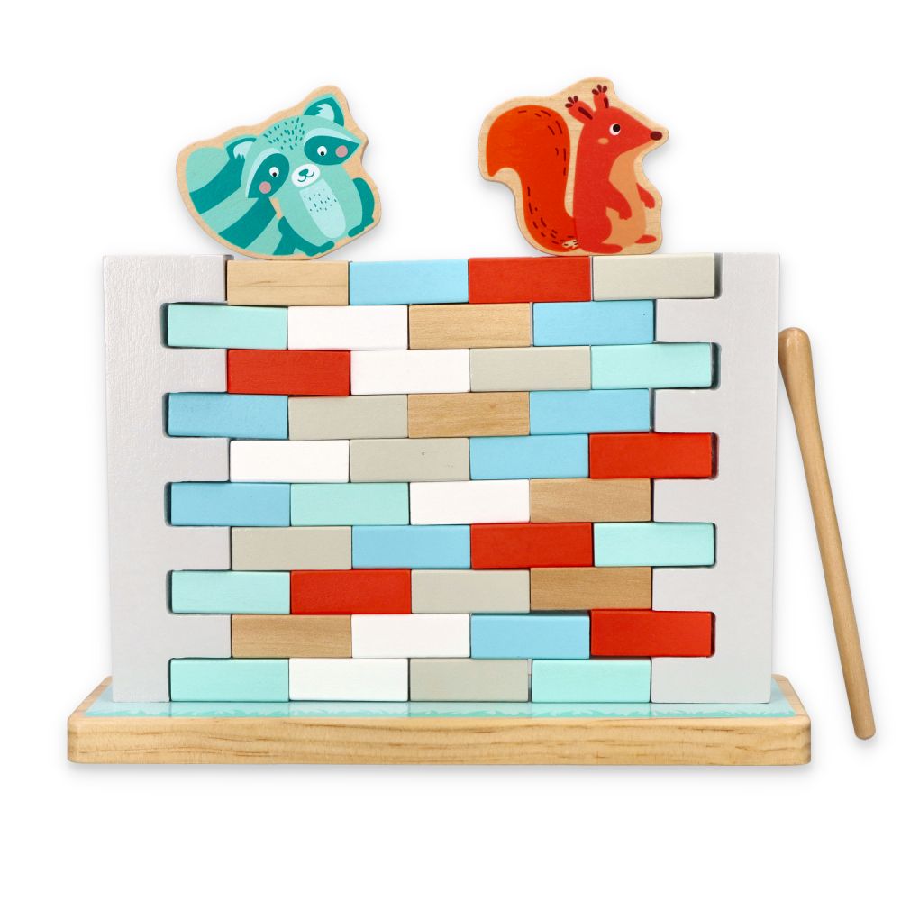 Drevená balančná hra Múr