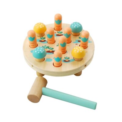 Drevená zatĺkačka: Mrkvové pole