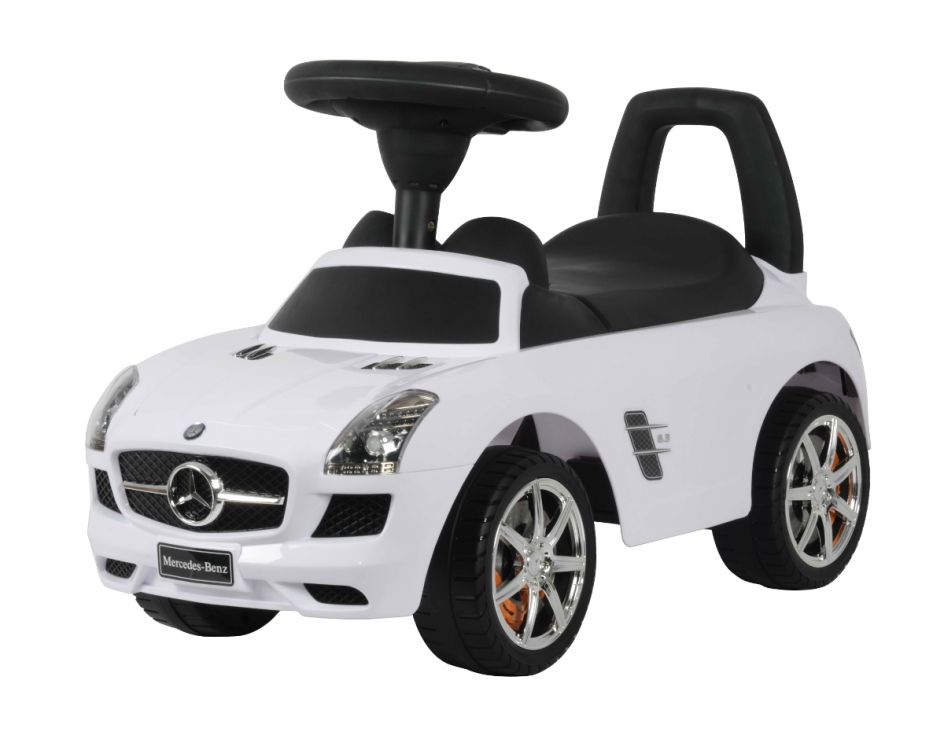 Eco toys: Biele odrážadlo Mercedes-Benz