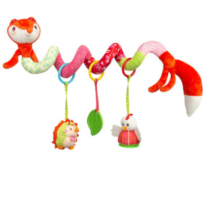 Edukačná, kontrastná špirála Colorful - Líška