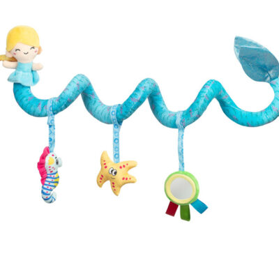 Edukačná, kontrastná špirála Colorful - Morská víla