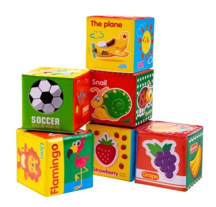 Edukačné kocky (6ks)