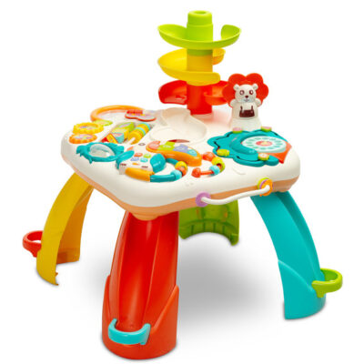 Edukačný stolček plný zábavy pre deti - Levíček