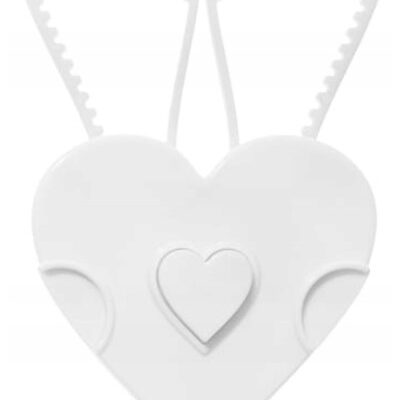 Flexibilné zabezpečenie dvierok Srdce