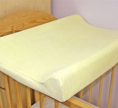 Froté poťah na prebaľovaciu podložku, 60x80cm - krémová