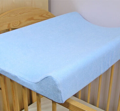 Froté poťah na prebaľovaciu podložku (modrý)