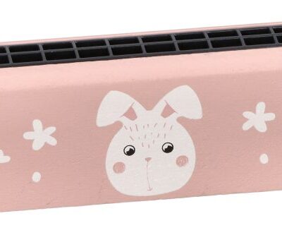 Fúkacia harmonika Adam Toys, Králiček - ružová