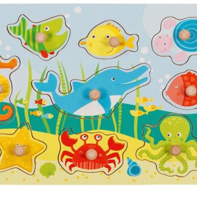 Goki: Edukačná vkladačka Morský svet