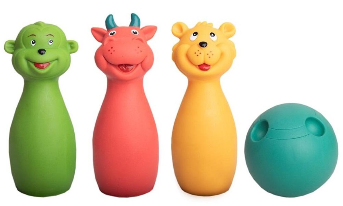 Gumové kolky + guľa Hencz Toys, sada