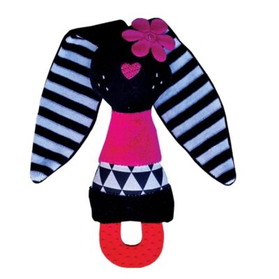 Hencz Toys: Edukačná hračka KRÁLIČEK (pískadlo, hryzátko)