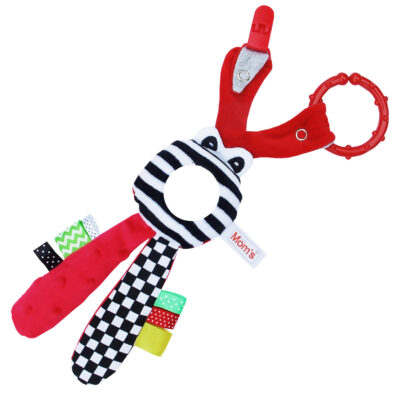 Hencz Toys: Hračka Zajačik (červené zrkadielko)