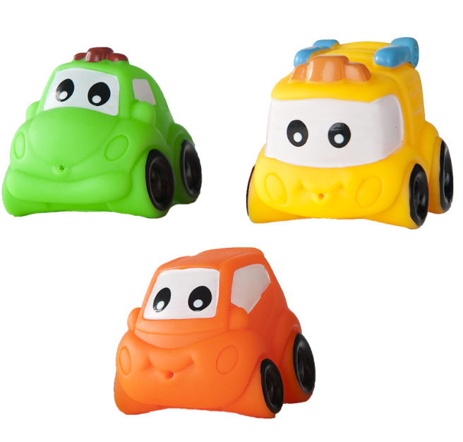 Hencz Toys: Gumové autíčka do vane (2ks)