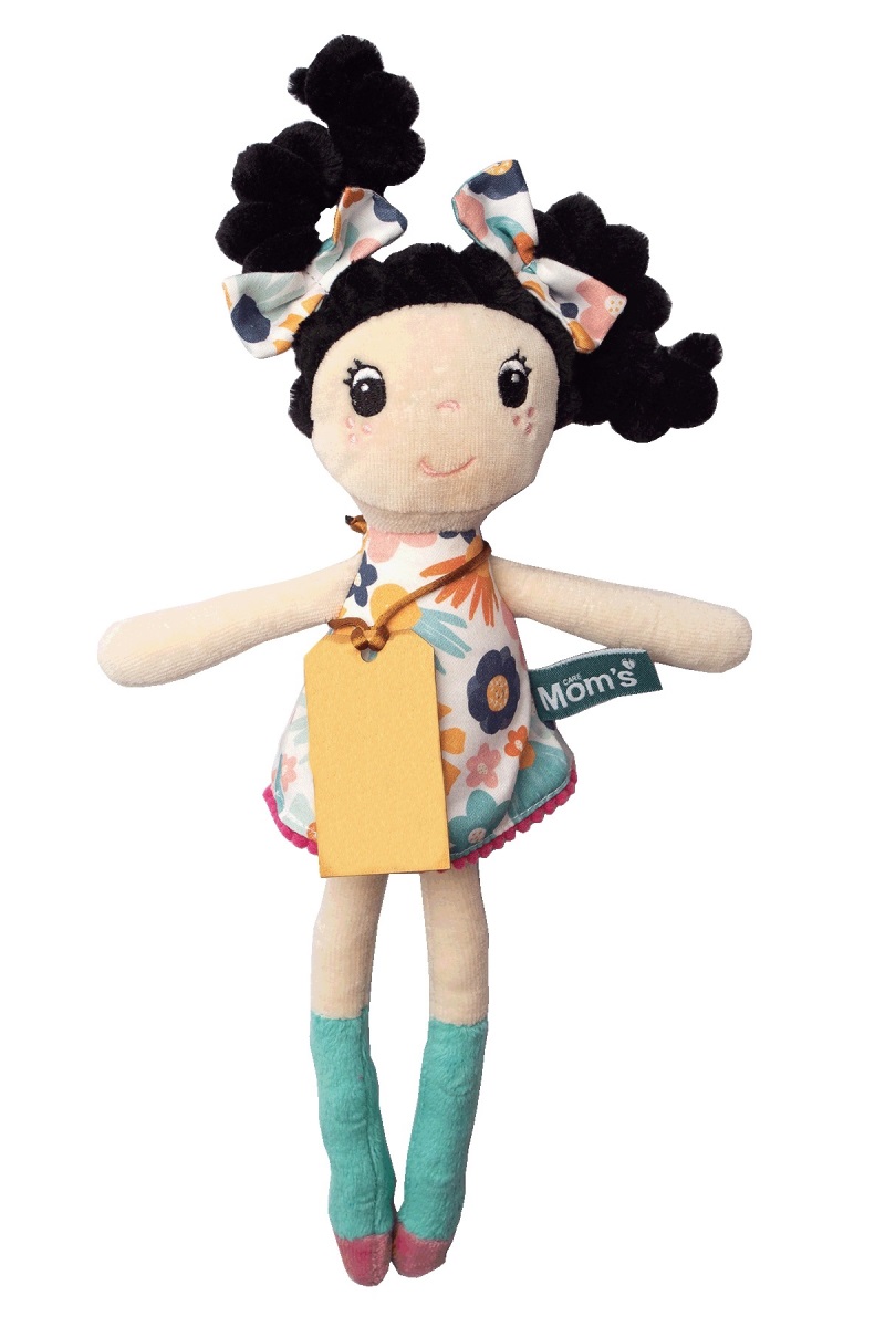 Hencz Toys: Mäkká bábika ZUZKA (čierne vlásky)