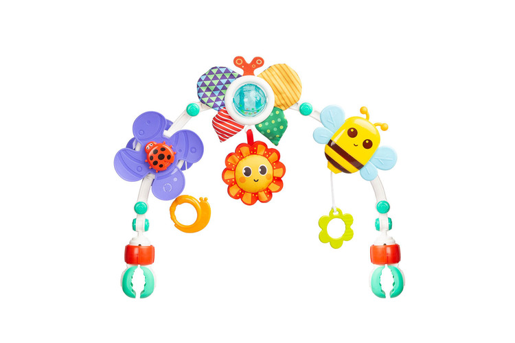 Hrazdička s hrkálkami nielen na kočík, Lúka