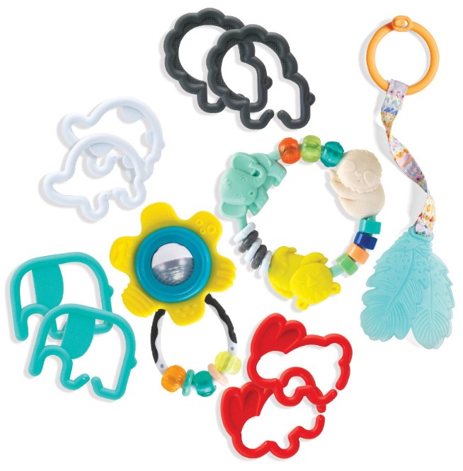 Infantino: Sada hrkálok a hryzátok Gift set (11ks)
