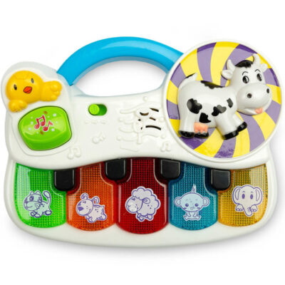 Interaktívna hračka piánko, TOYZ - Farma