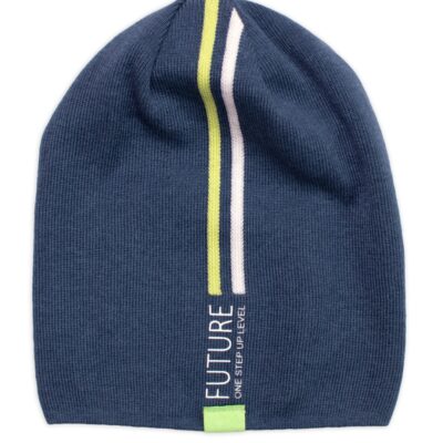 Jarná, jesenná čiapka FUTURE, modrá, 40-46 cm