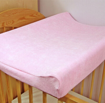Jersey poťah na prebaľovaciu podložku (ružový)
