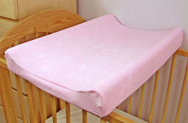 Jersey poťah na prebaľovaciu podložku (ružový)