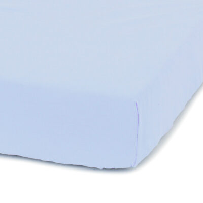 Jersey prestieradlo 60x120cm - sv. modré