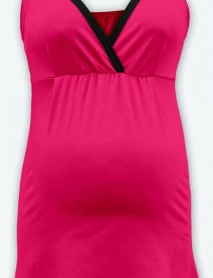 JOŽÁNEK Tehotenské, dojčiace tielko - sytě ružová, vel. M/L