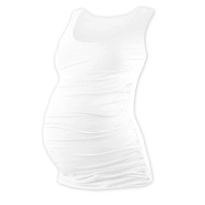 JOŽÁNEK Tehotenský top JOHANKA - biela