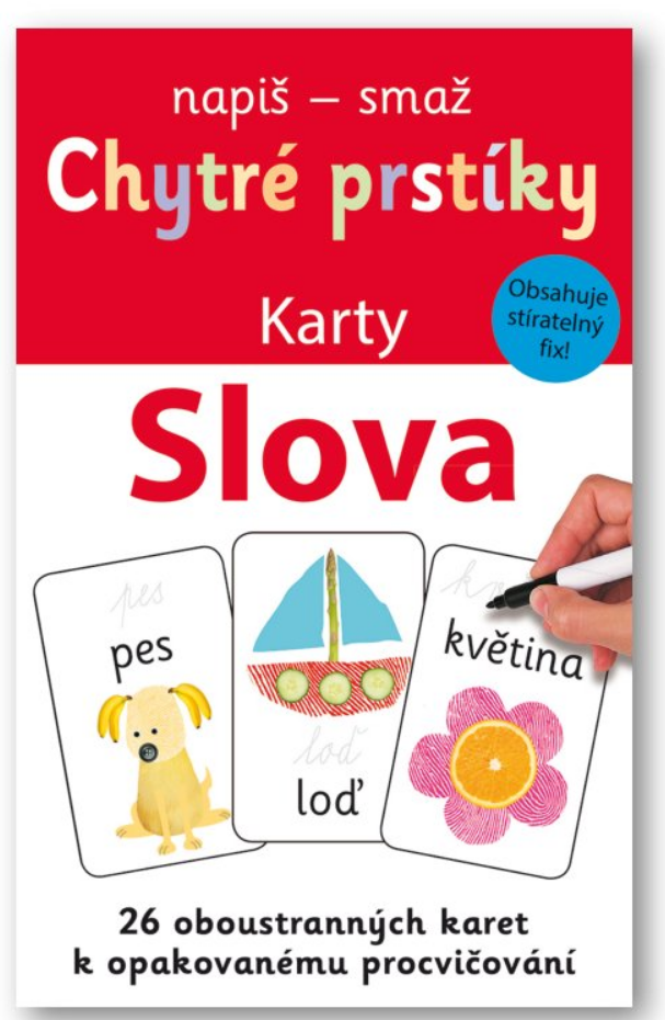 Karty Chytré prstíky: Slová