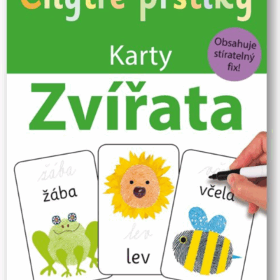 Karty Chytré prstíky: Zvieratá