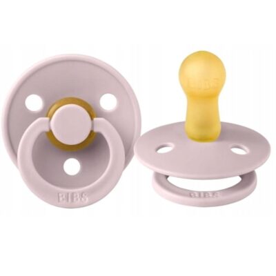 Kaučukový cumlík BIBS, 0-6 m, ružová, lila