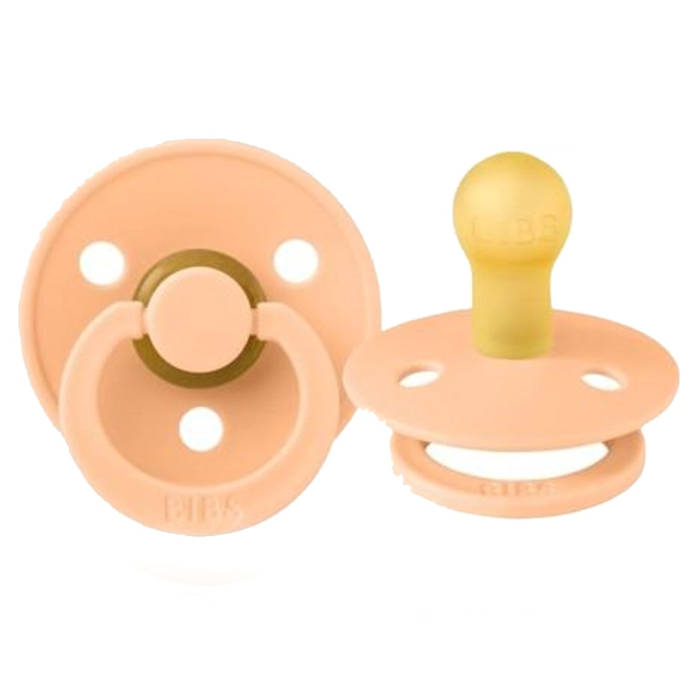 Kaučukový cumlík, BIBSKaučukový cumlík BIBS, 0-6 m, marhulová