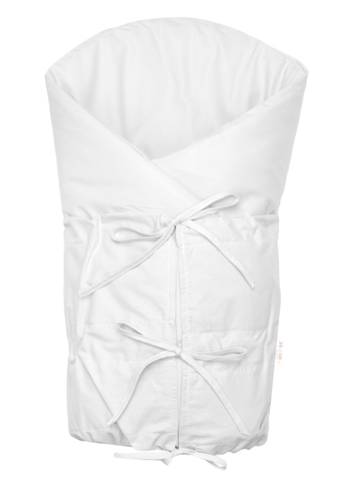 Klasická retro zavinovačka NATURE šnurovacia s výplňou - svetlo sivá