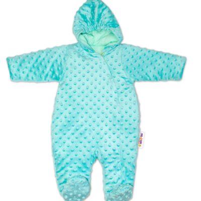 Kombinézka / overal Minky, zateplená - mätová, veľ. 74