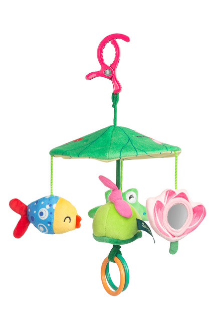 Kontrastný kolotoč nielen do kočíka Colorful - Žabka