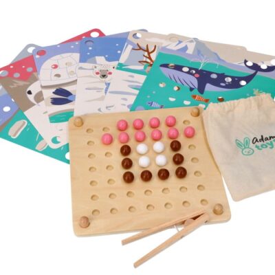 Logická hra: Hádanka s loptičkami Antarktída