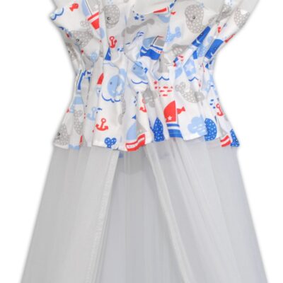 Luxusná moskytiéra 170x400cm: Oceán baby