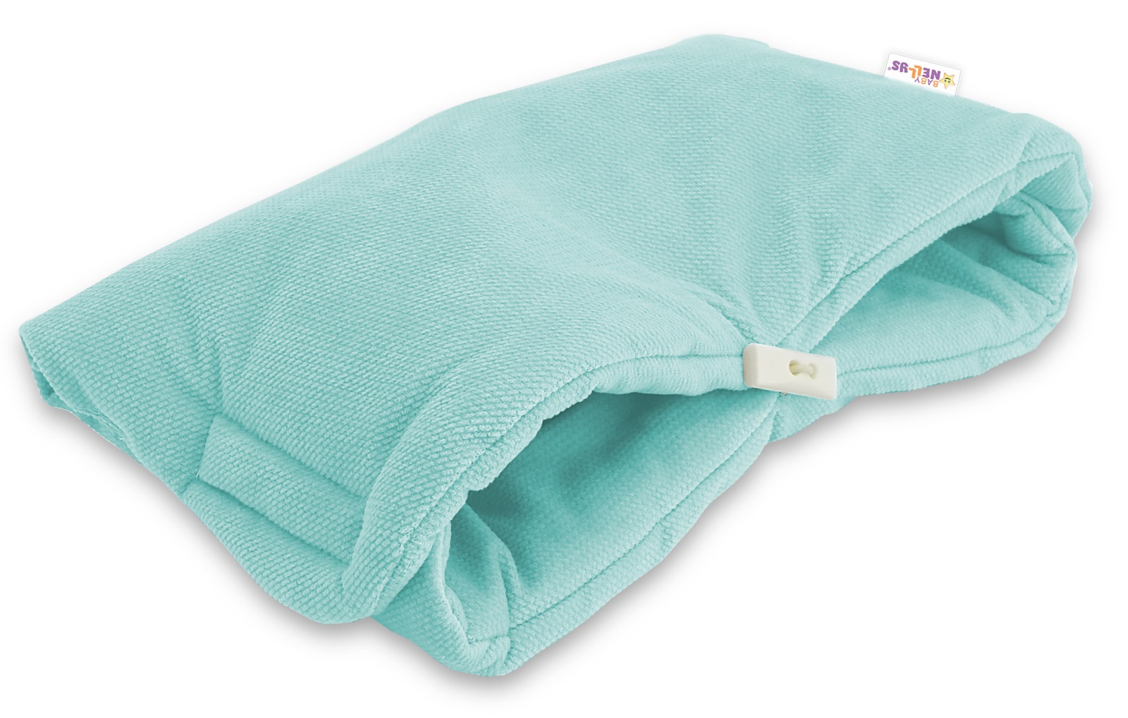 Baby Nellys: Luxusný rukávnik Velvet (mätový/zelený)