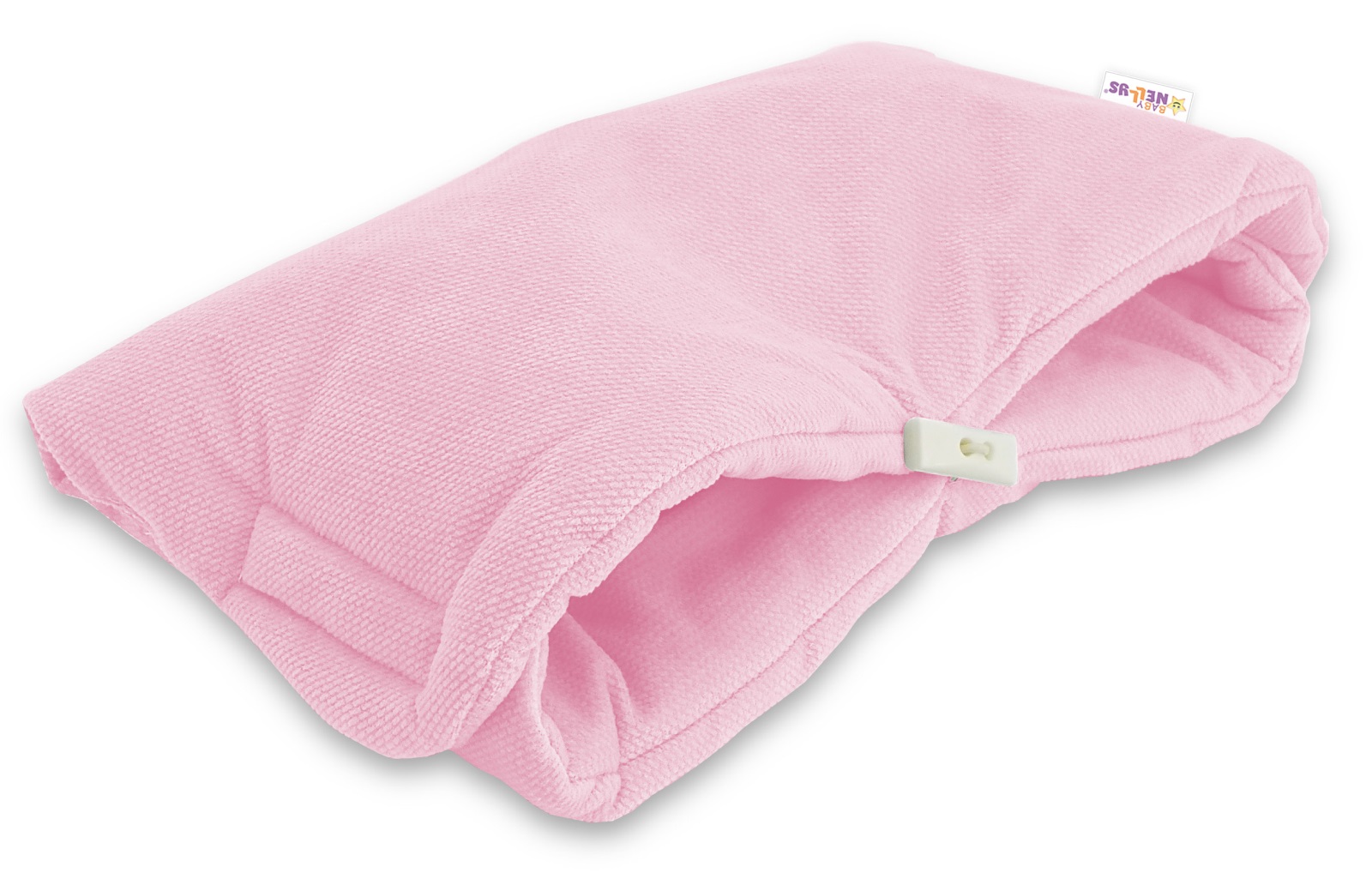 Baby Nellys: Luxusný rukávnik Velvet (sv. ružový)