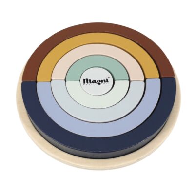 Magni: Drevené puzzle Dúha