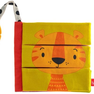 Mäkká senzorická knižka Puzzle