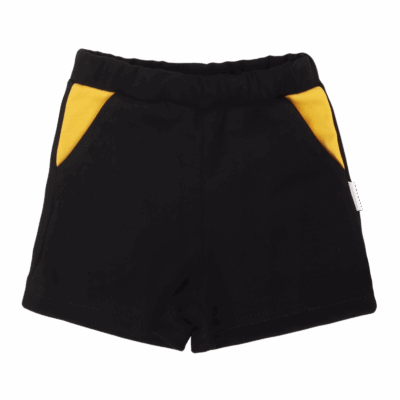 Mamatti Bavlnené kraťasky Mýval - čierne, veľ. 80