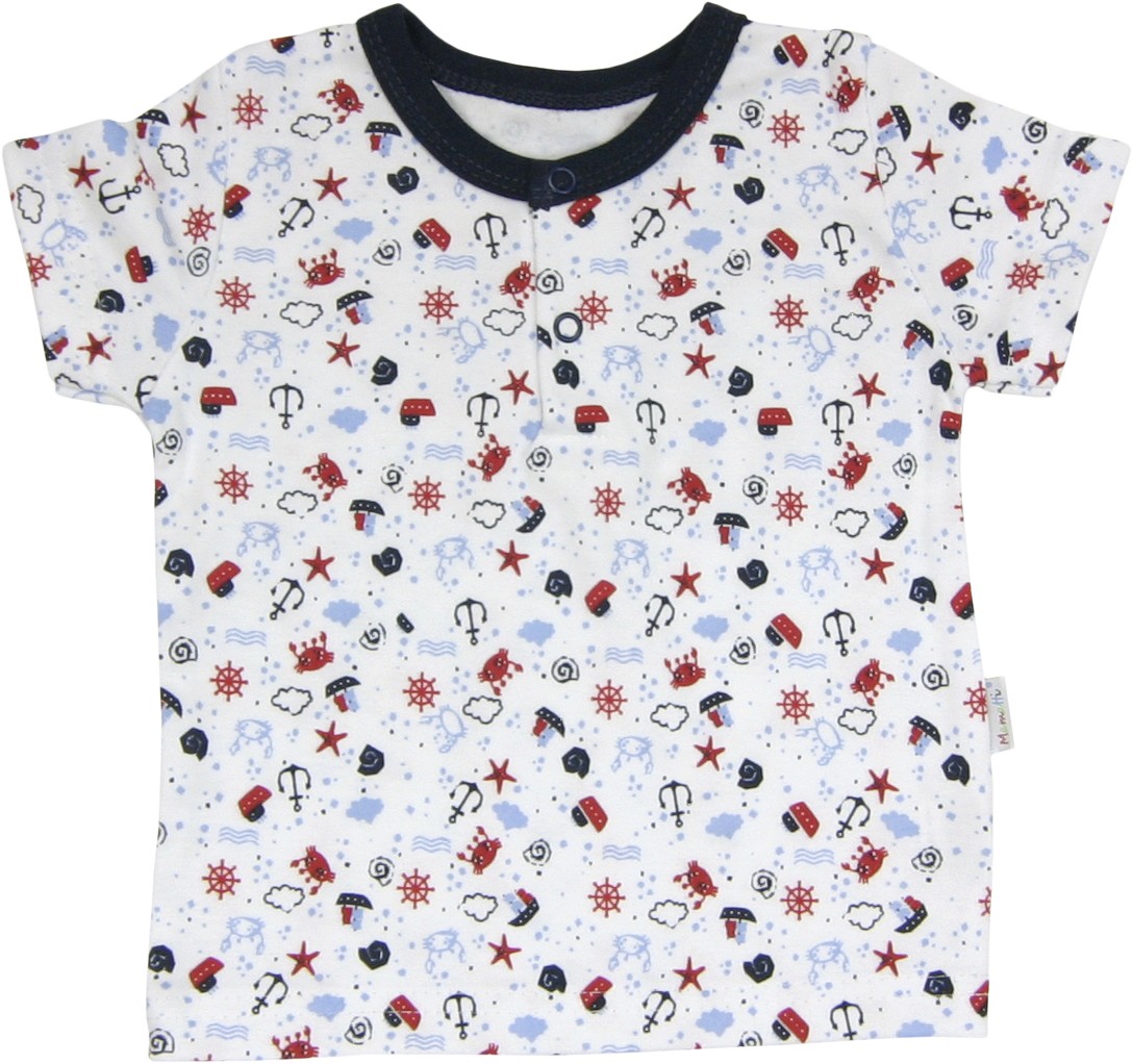 Mamatti Bavlnené Polo tričko Parník - krátky rukáv, vel. 68