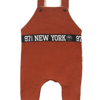 Mamatti Detské laclové nohavice Baby Fox - hnědé, veľ. 68