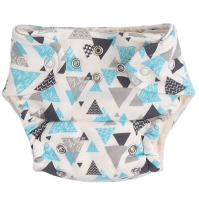 Mamatti Látková plienka EKO sada - nohavičky + 2 x plienka, veľ. 5 - 14 kg, Cool