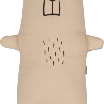 Maznáčik, dekoracia pre bábätká Z&Z Maxi Bear 46 cm, kávová